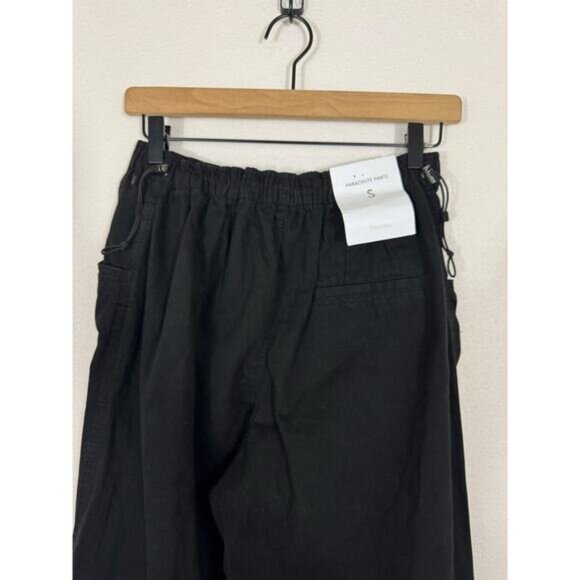 Bershka Parachute Pants Black - Picture 8 of 13
